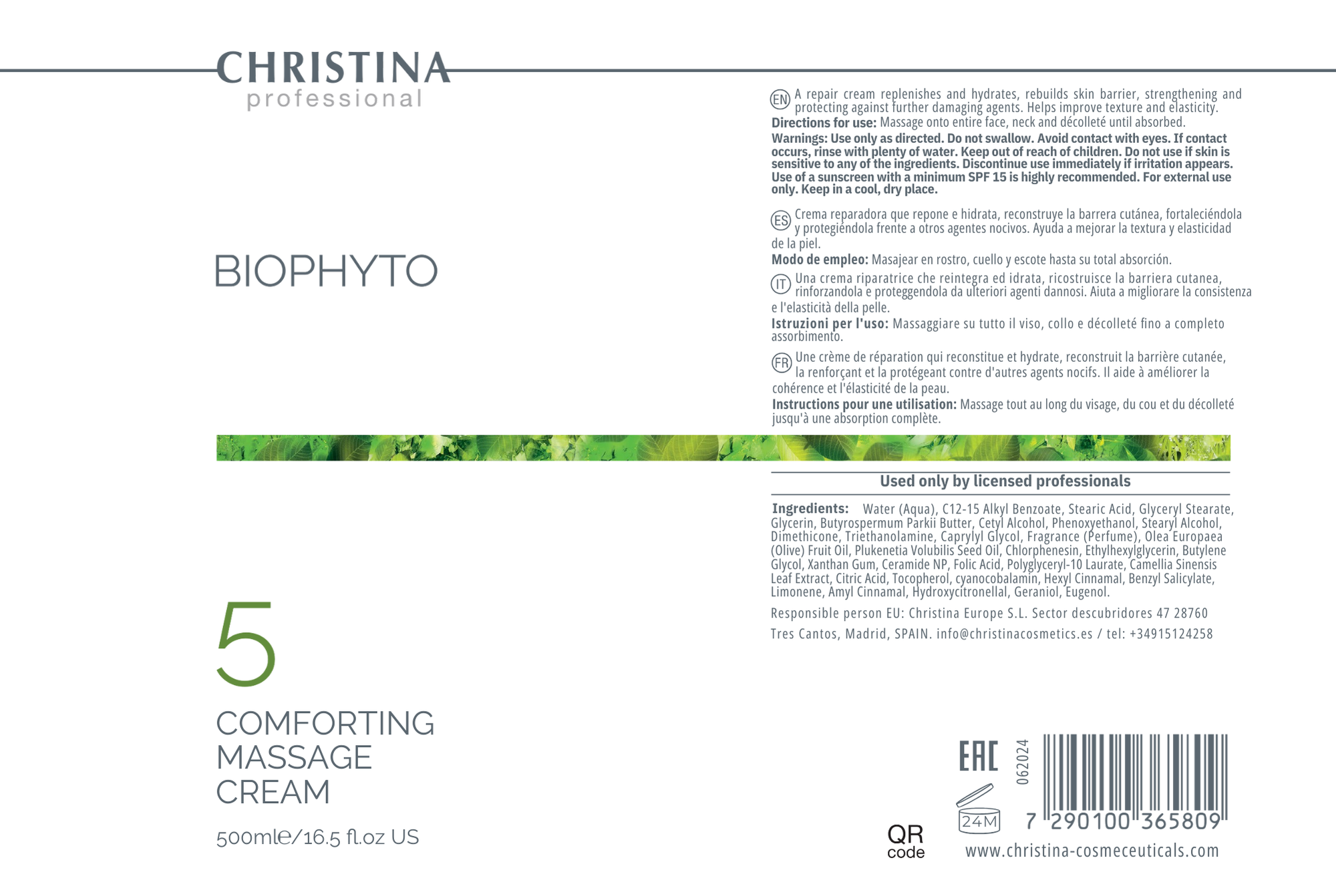 Comforting Massage Cream (Step 5)