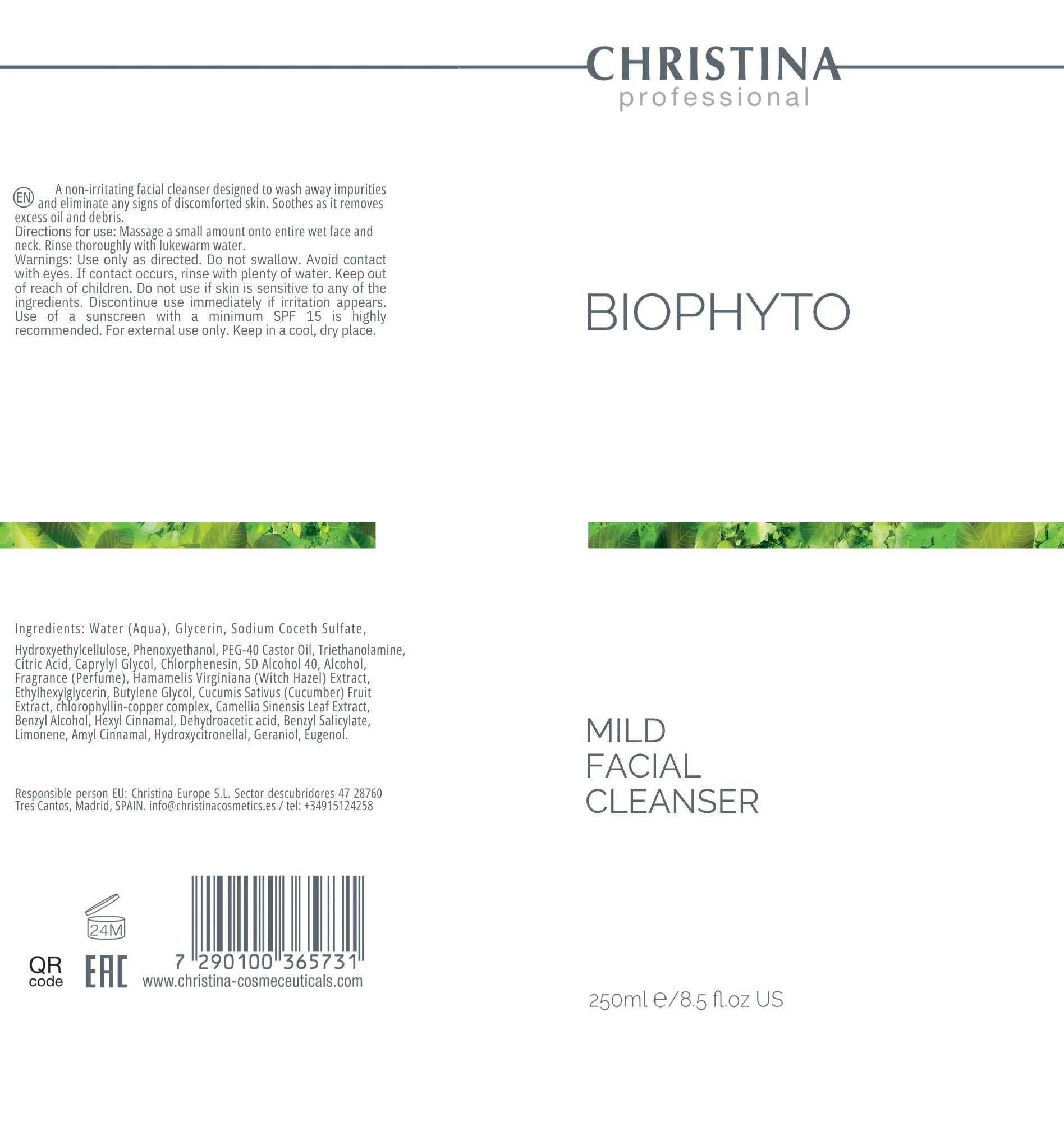 Christina BioPhyto Mild Facial Cleanser – na trądzik