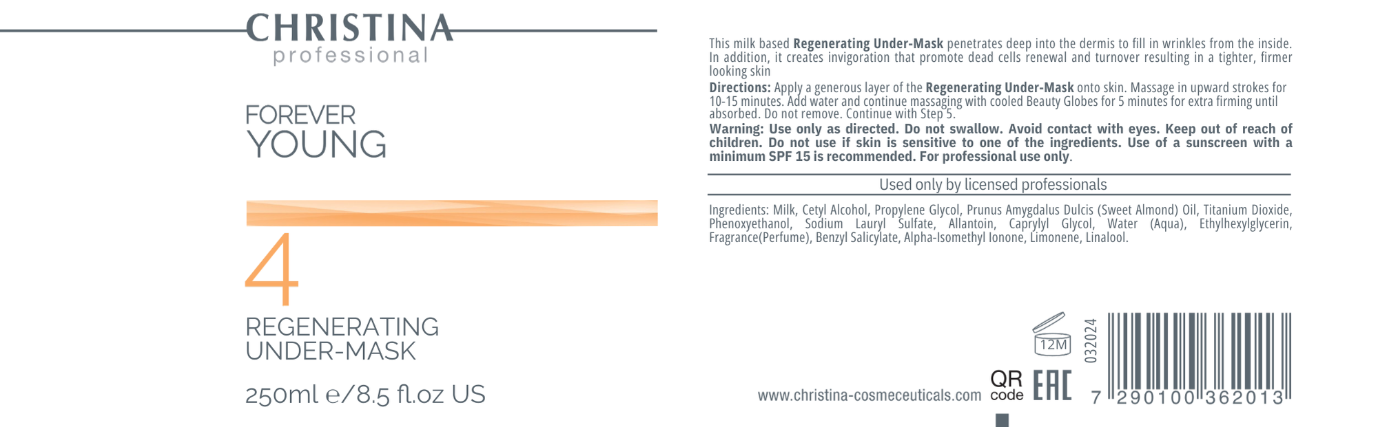 Rewitalizująca maska bazowa (krok 4)