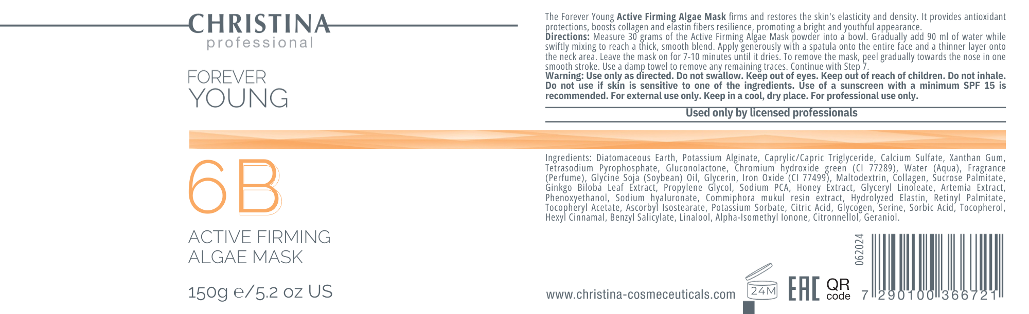 Aktywna maska ujędrniająca (krok 6B)