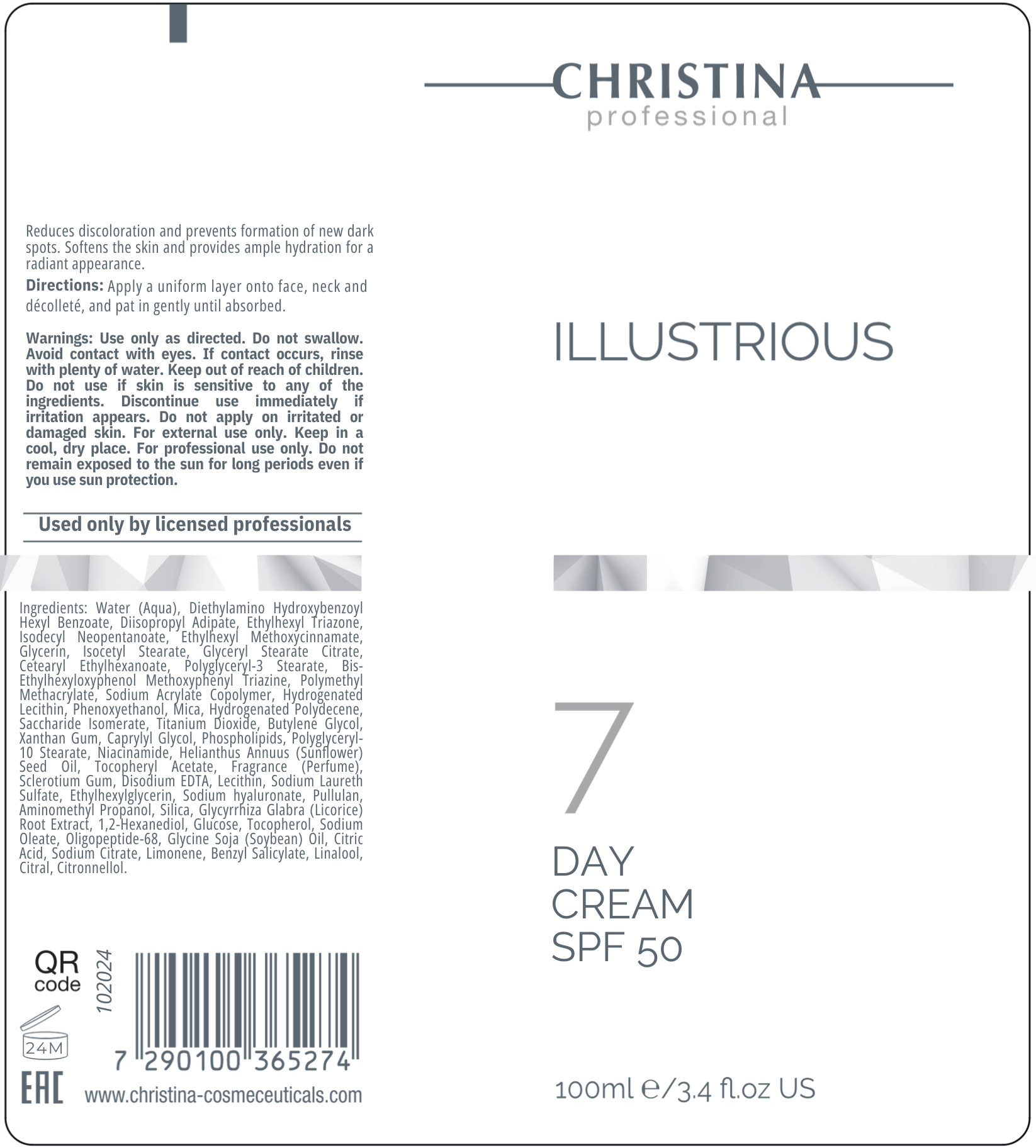 Krem na dzień SPF 50 (krok 7)