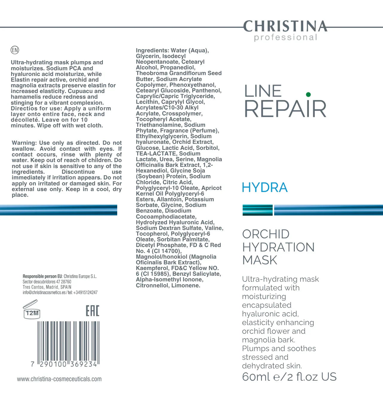 Christina Line Repair Hydra Orchid Hydration Mask – maska do twarzy – mask