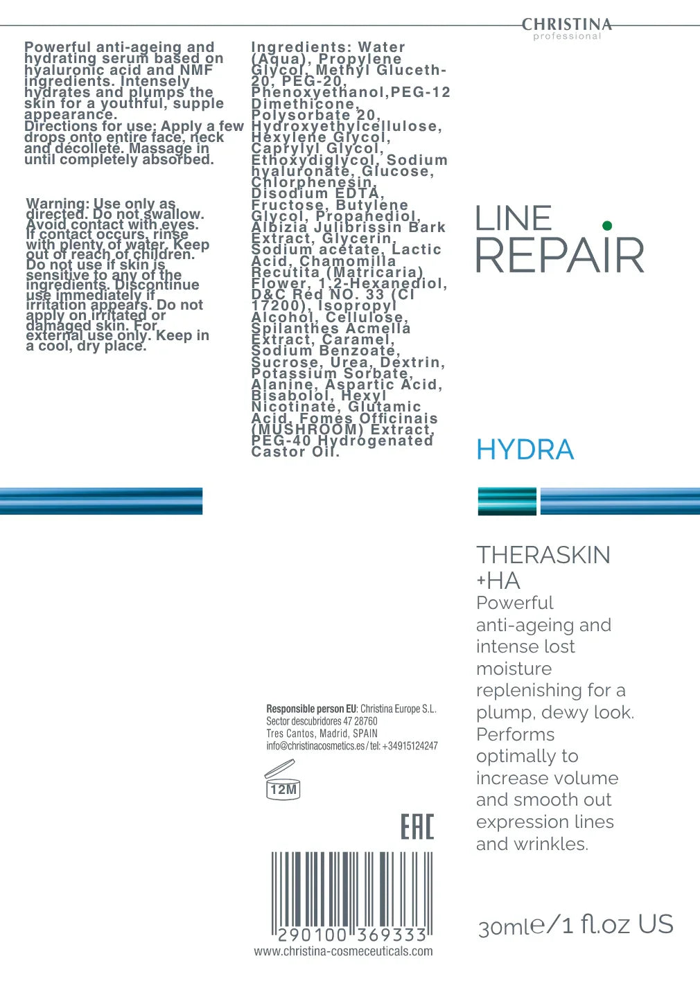 Christina Line Repair Hydra Theraskin+HA