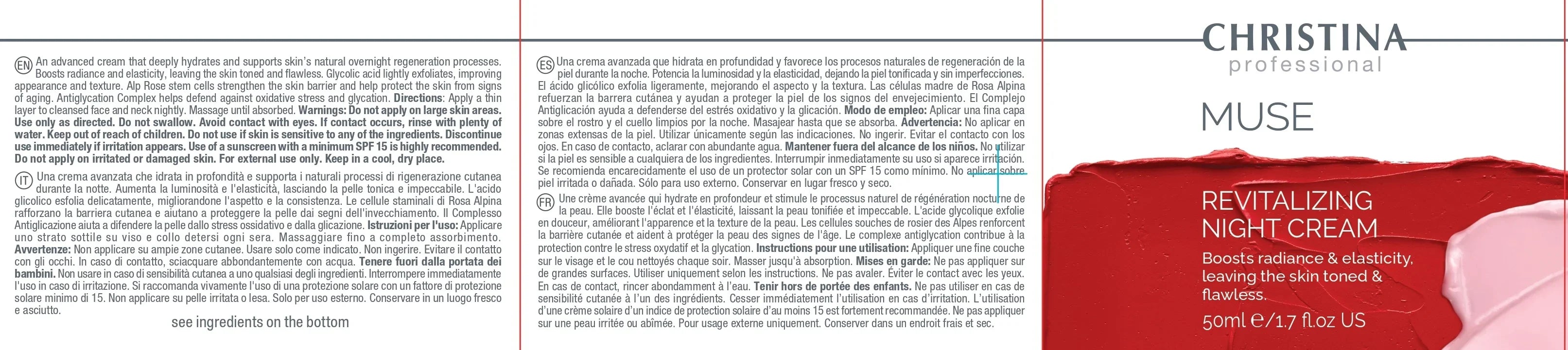 Christina Muse Revitalizing Night Cream 50
