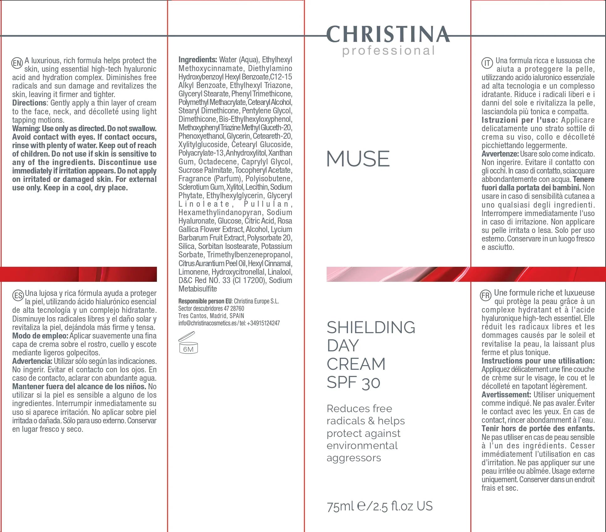 Christina Muse Shielding Day Cream SPF 30 75 – SPF