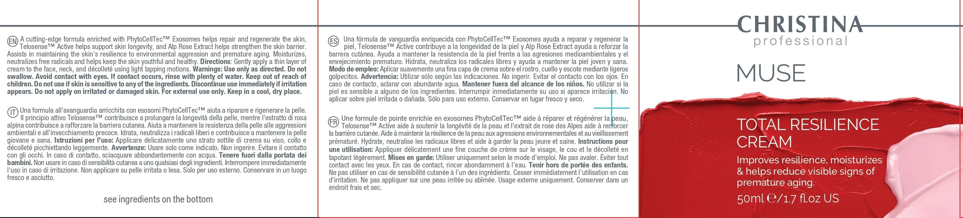 Christina Muse Total Resilience Cream 50