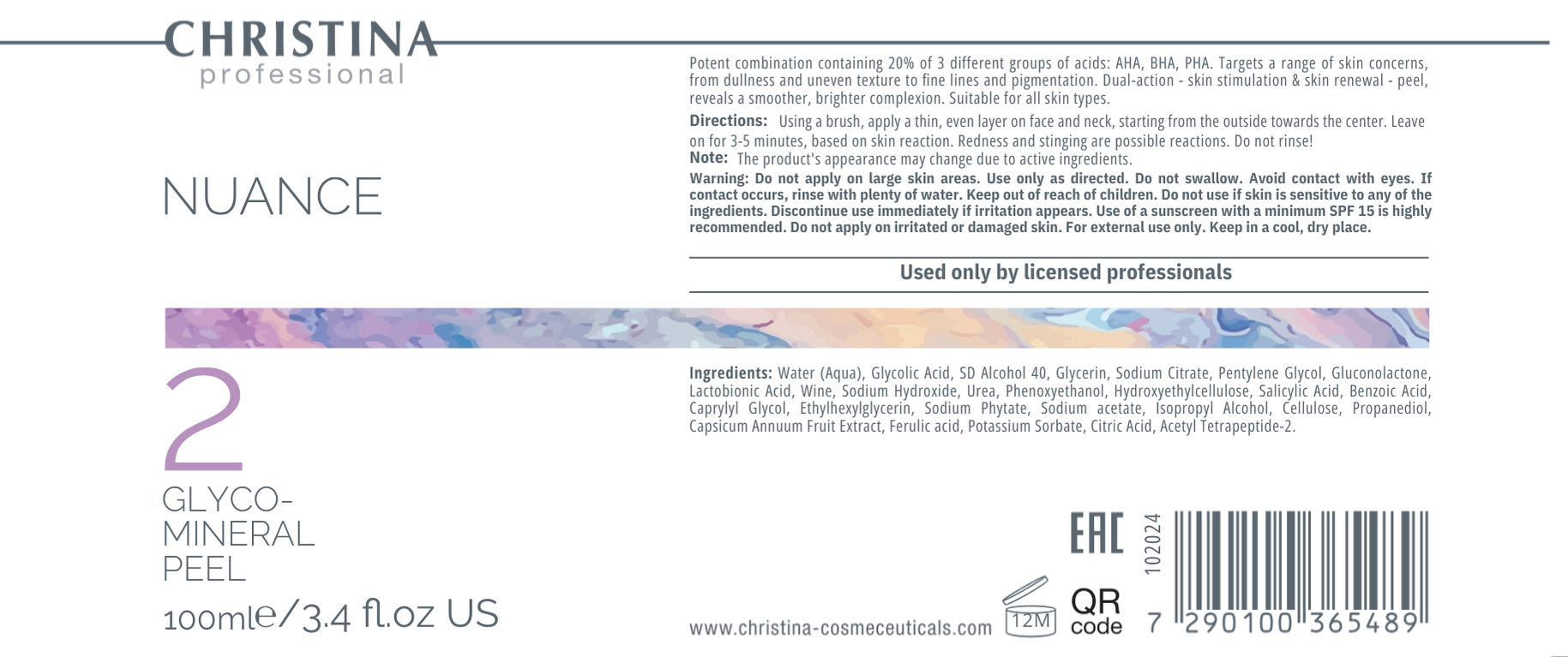 Peeling glikomineralny (krok 2)