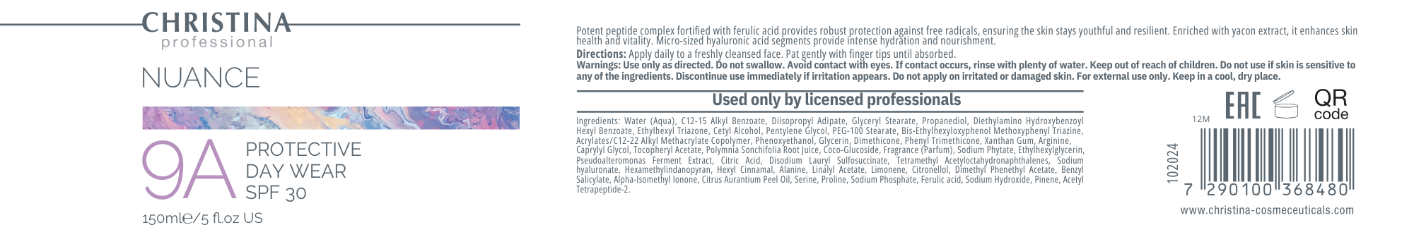 Ochronny Krem na dzień z SPF 30 (krok 9A)