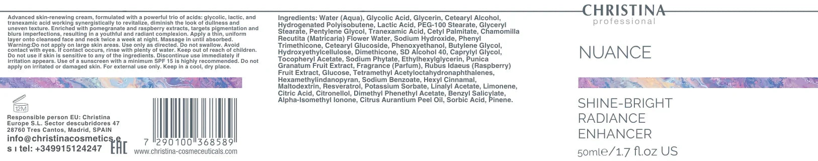 Nuance 亮澤煥彩再生產品