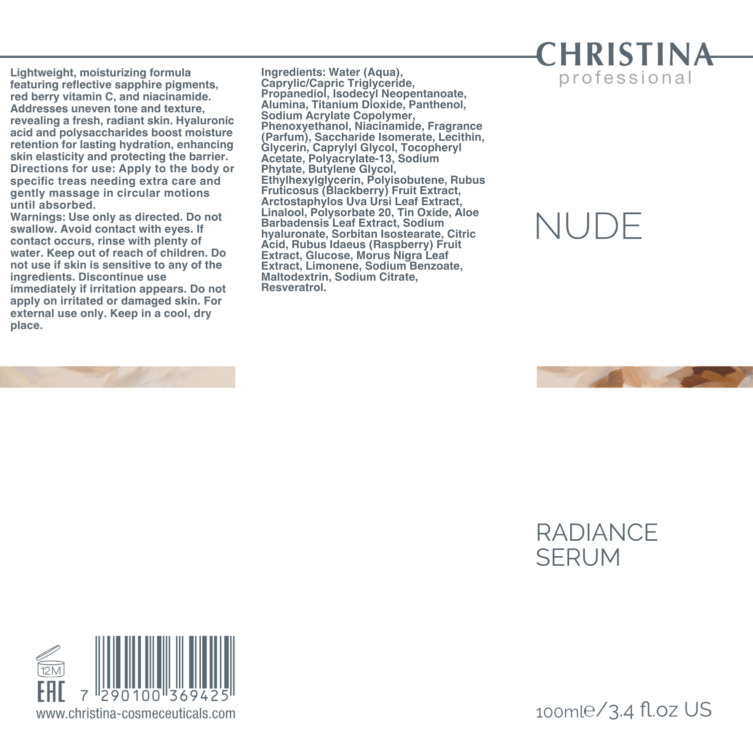 Radiance serum