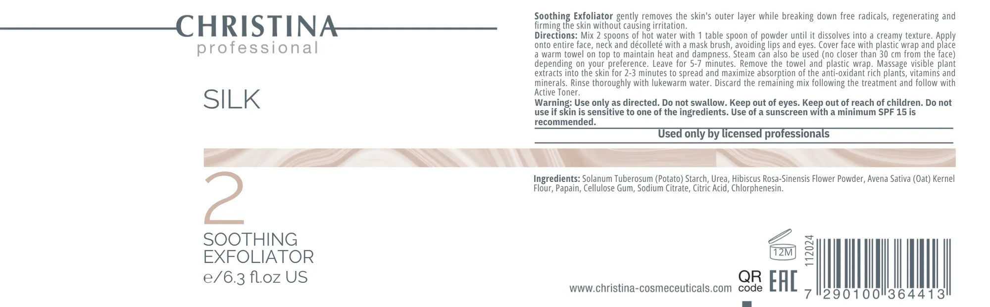 Christina Łagodzący eksfoliator (krok 2)