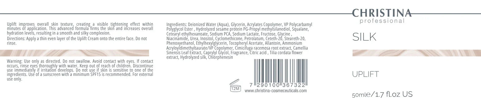 Christina Silk Uplift Cream