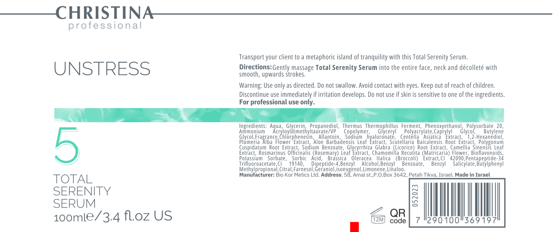 Serum łagodzące «Total» (krok 5)