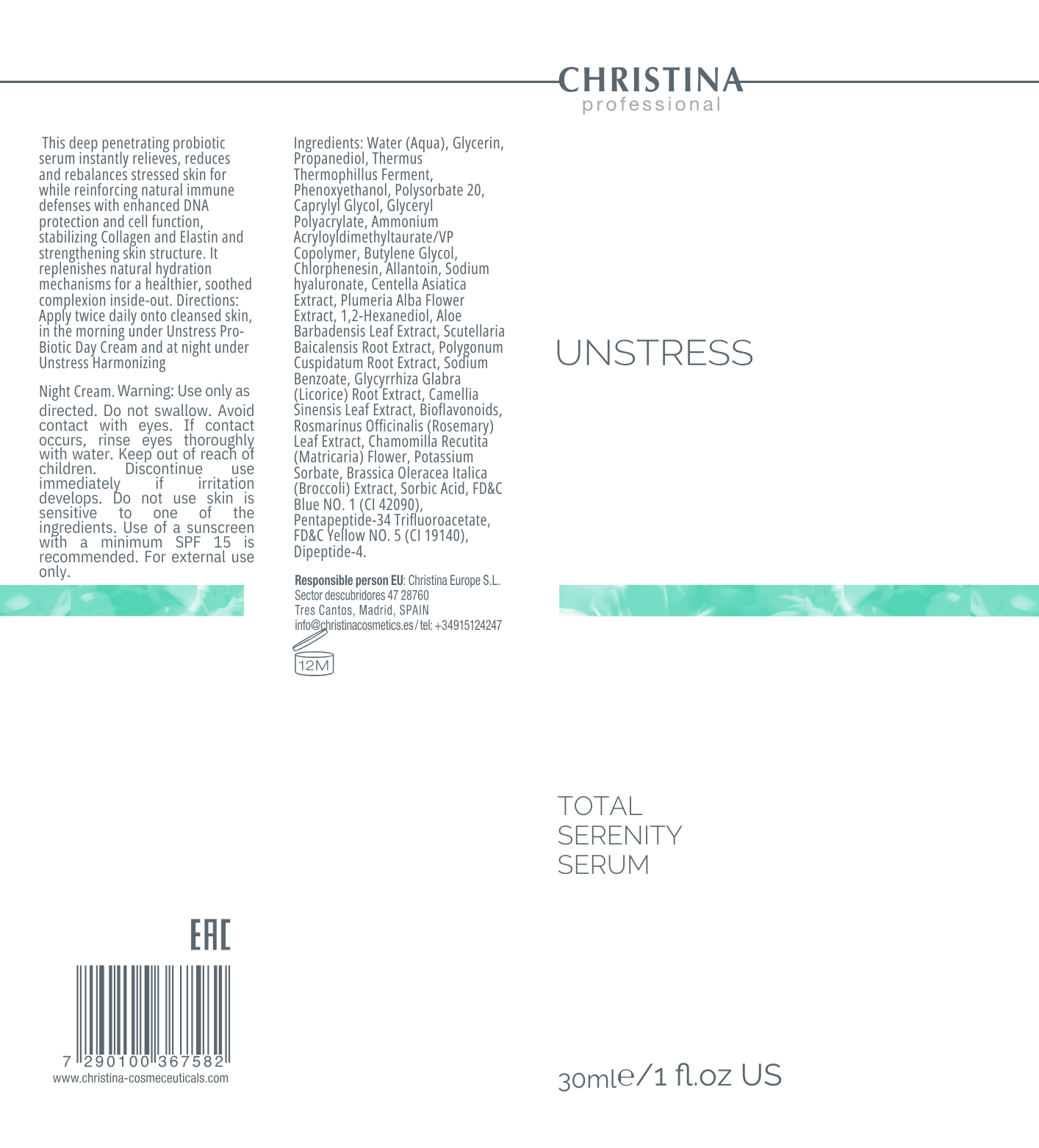 Total Serenity Serum