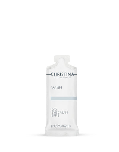 Wish Sample Wish Day Cream for the skin around the eyes SPF 8 Sample SPF 8 anti-age 3 ml
