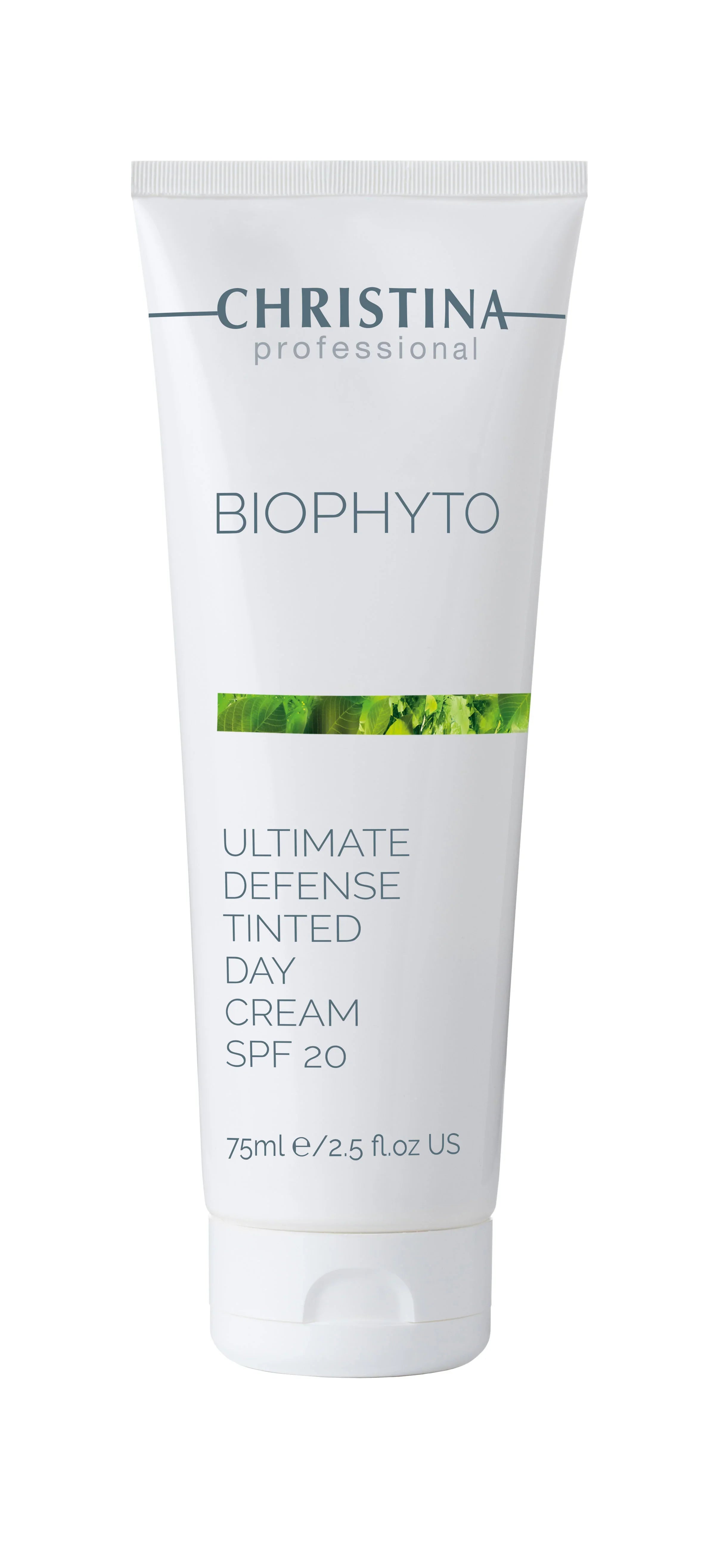 Christina BioPhyto Ultimate Defense Tinted Day Cream SPF 20 – krem z filtrem – SPF – na trądzik
