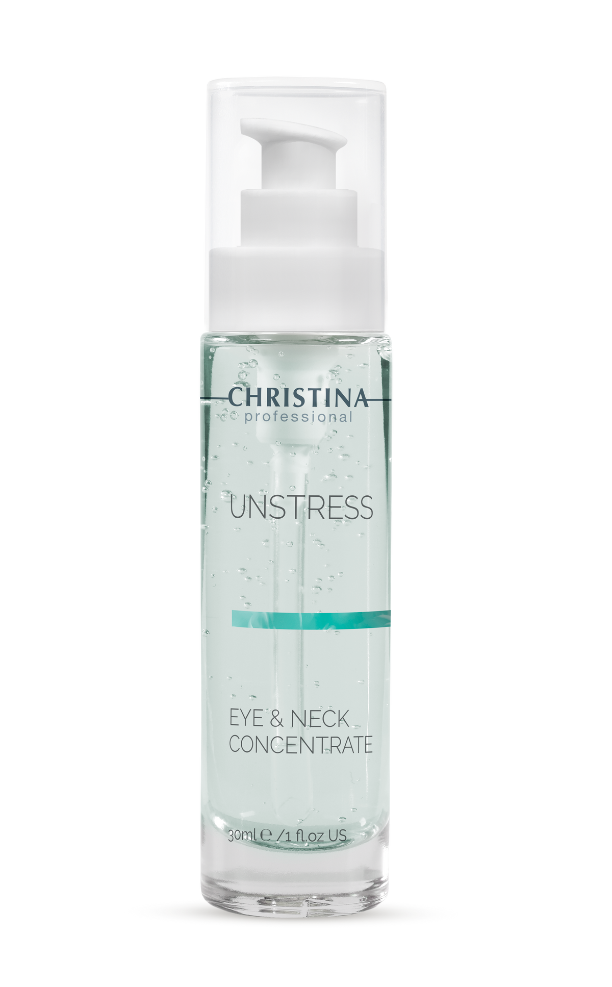 Christina Unstress Eye and Neck Concentrate – pielęgnacja szyi i dekoltu – na cerę naczynkową – cream