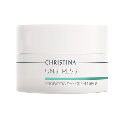 Christina Unstress Probiotic Day Cream – probiotyczny krem na dzień, packshot bez tła