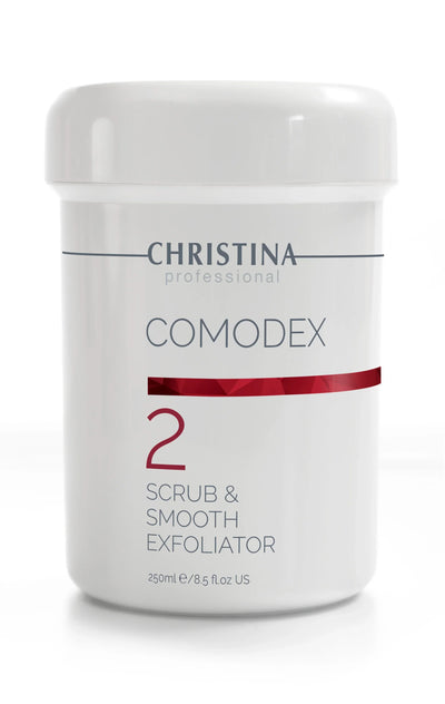 Comodex Scrub&Smooth exfoliator (krok 2) — Peeling na niedoskonałości (cera tłusta)
