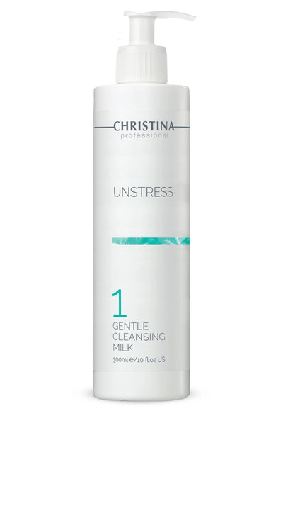 Unstress Step 1: Gentle Cleansing Milk — Soothing Cleansing Milk with Probiotics (for sensitive skin)