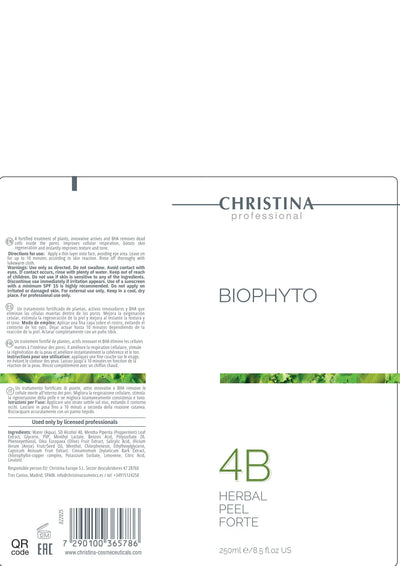 Christina BioPhyto 4b Herbal Peel Forte – peeling do twarzy – SPF