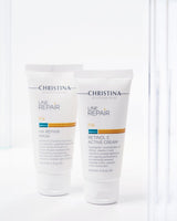 Christina Line Repair hydrating and rejuvenating mask with retinol and avocado oil - brightens discoloration and firms facial skin