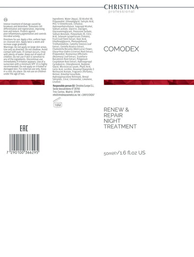 Christina Comodex Renew & Repair Night Treatment – serum do twarzy – retinol – na trądzik – serum