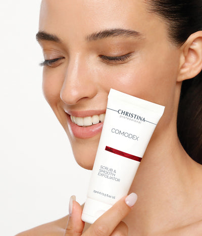 Miękki Peeling Wygładzający Christina Dla Skóry Tłustej Comodex_75ml