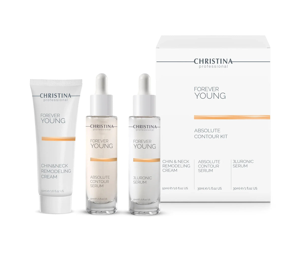 Forever Young Absolute Contour Kit - contouring set with peptides