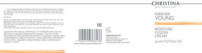 Christina Forever Young Moisture Fusion Cream - krem nawilżający z peptydami i kwasem hialuronowym do codziennej pielęgnacji twarzy