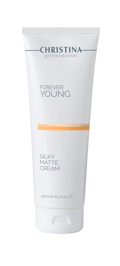 Krem matujący Christina Forever Young Silky Matte z masłem shea - regulacja sebum i matowe wykończenie dla cery tłustej