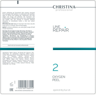 Christina Line Repair 2 Oxygen Peel – peeling do twarzy – SPF