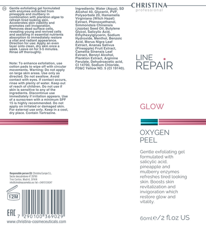 Peeling oxygenowy