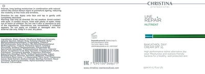 Christina Line Repair Nutrient Bakuchiol Day Cream SPF 15 – krem z filtrem – retinol – SPF