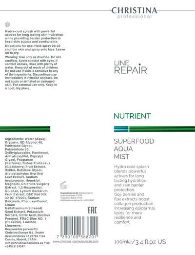 Christina Line Repair Nutrient Superfood Aqua Mist
