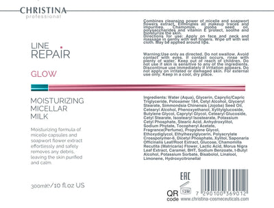 Christina Line Repair Glow Moisturizing Micellar Milk