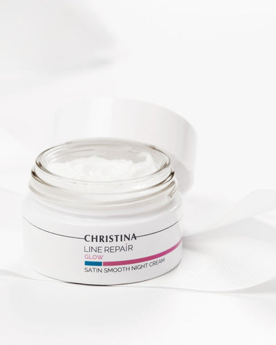 Line Repair Glow Satin Smooth Night Cream Krem regenerujący na noc 50 ml