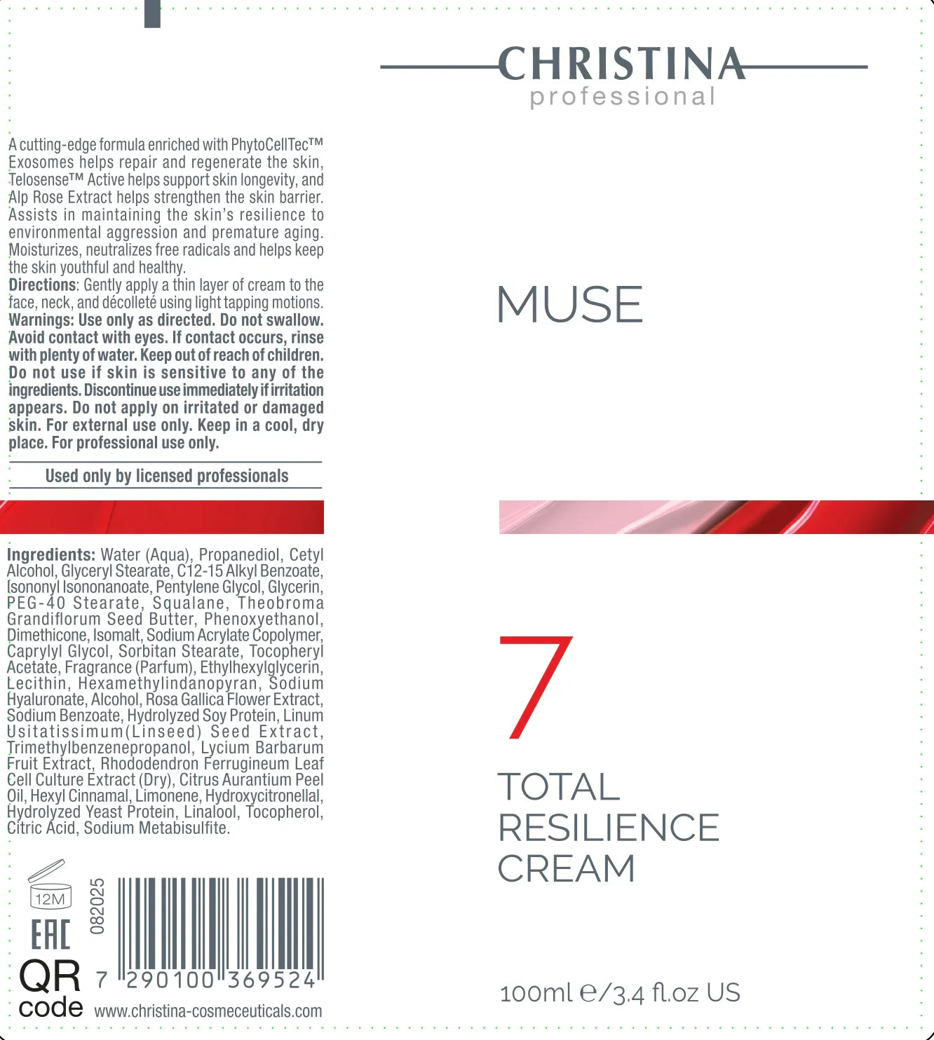 Christina Muse 7 Total Resilience Cream 150 – Christina Cosmetics