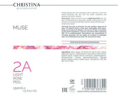 Christina Peeling lekki różany (krok 2A) – SPF – na trądzik