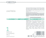 Unstress Step 1:Gentle Cleansing Milk — Mleczko oczyszczające z probiotykami kojące (cera wrażliwa)
