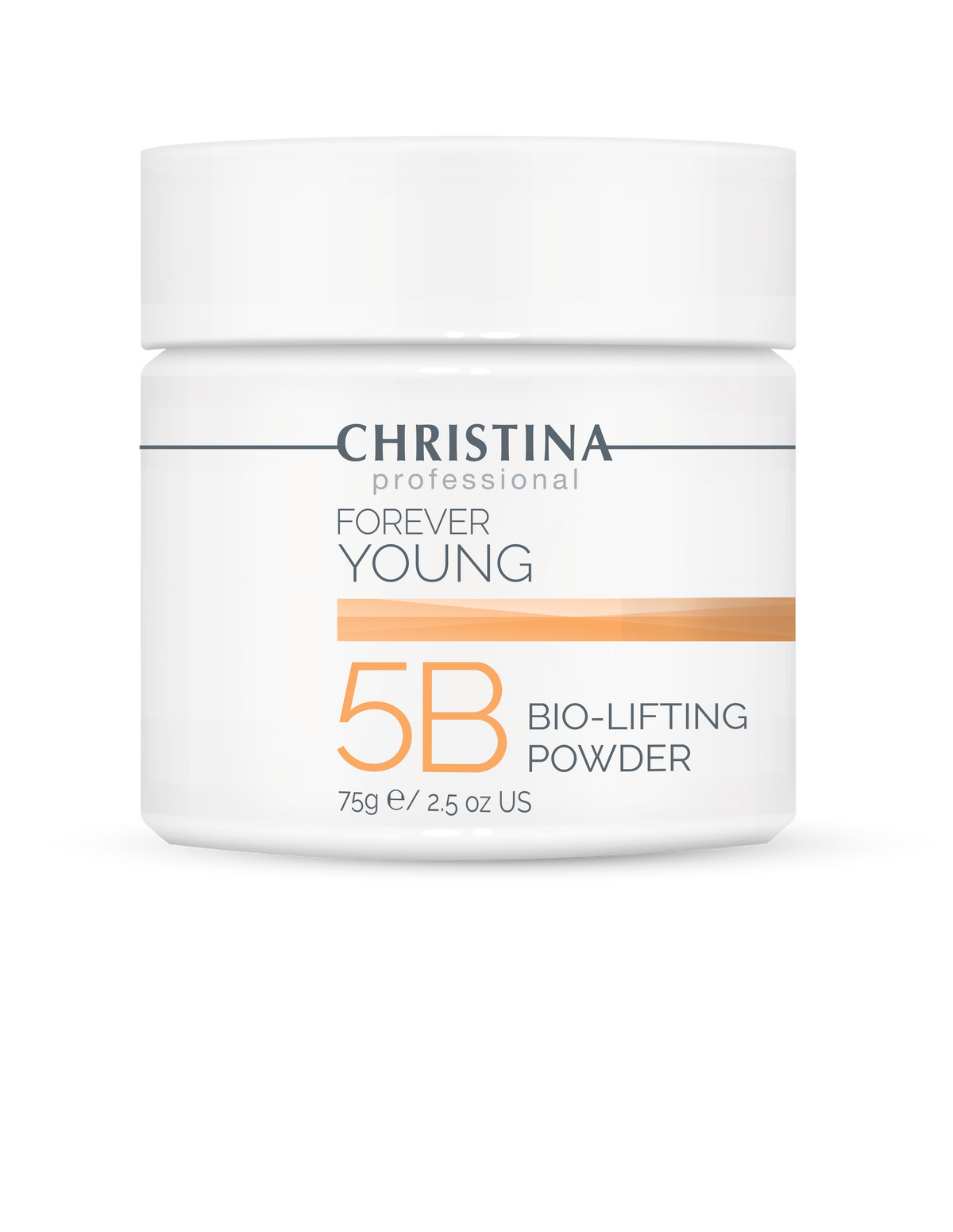 Christina Forever Young Bio-Lifting Powder (krok 5b) – puder do maski liftingującej, 75 g, packshot bez tła