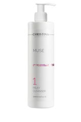 Christina Muse Milky Cleanser – cleansing milk (step 1), packshot, transparent background