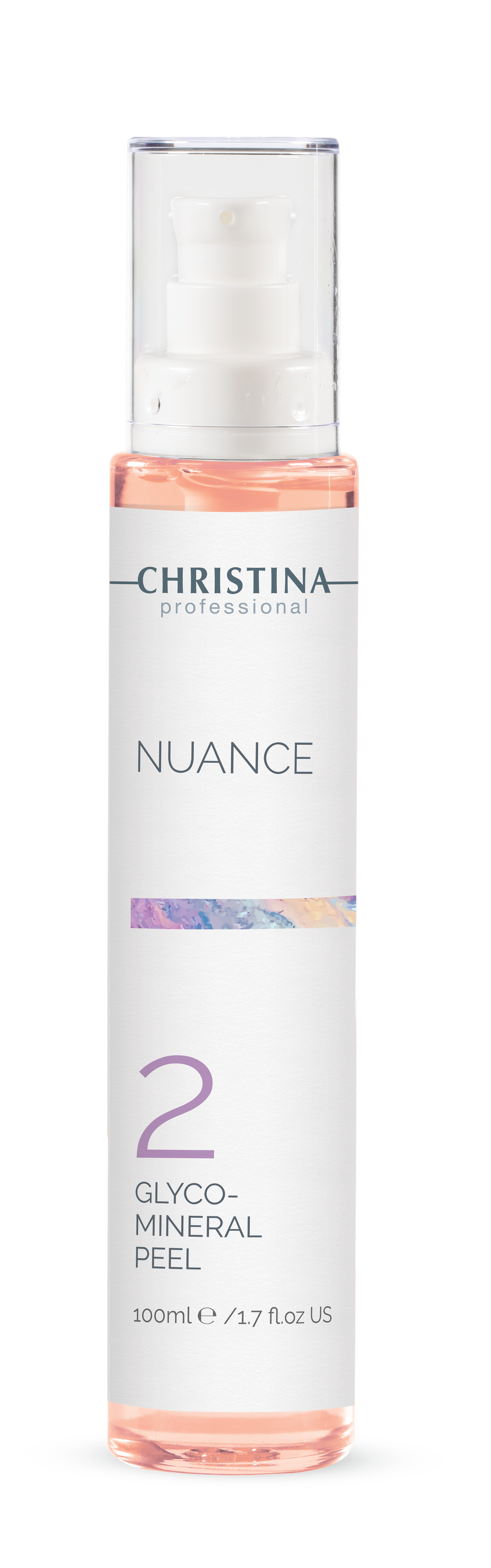 Christina Nuance Glyco-Mineral Peel – glycolic-mineral peel (step 2), packshot on transparent background