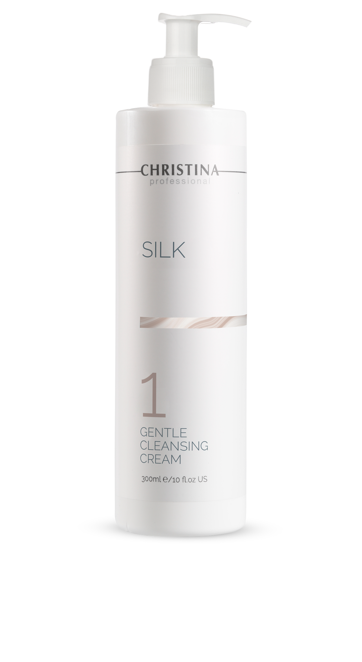 Christina Silk Gentle Cleansing Cream - gentle cleansing cream (step 1), packshot without background