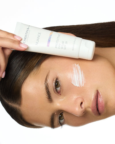Nuance Protective Day Wear SPF 30 — modelka, sesja Sept 2025