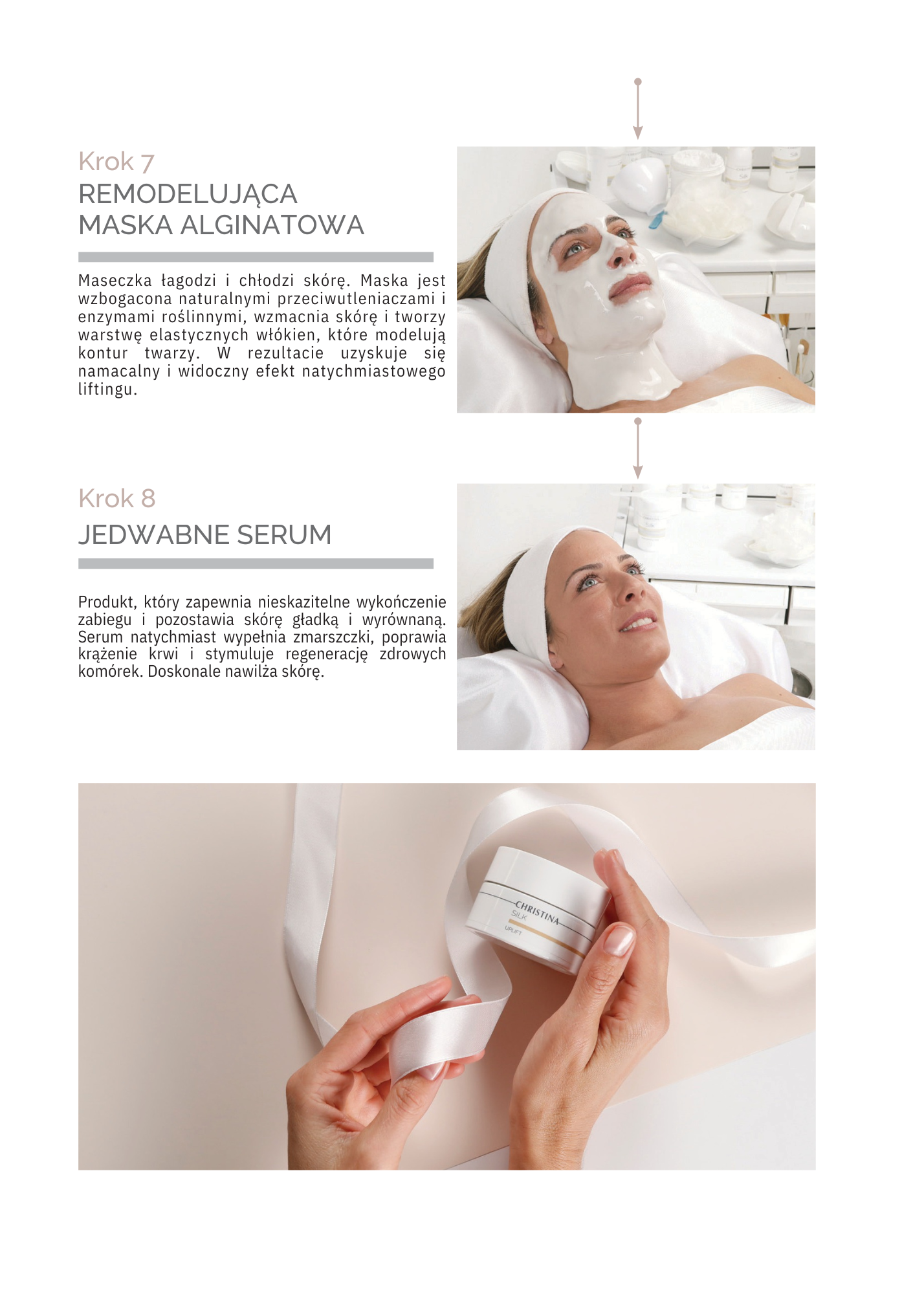 SILK: immediate firming and wrinkle smoothing